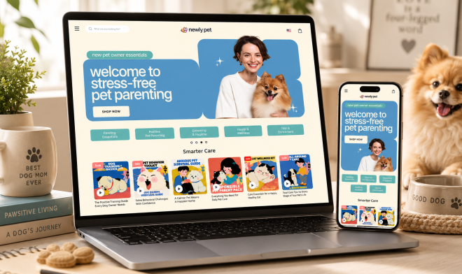 Everything your pet needs from day one — all digital