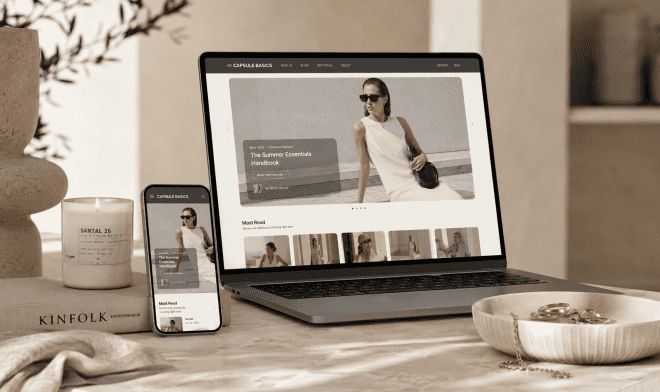 Seasonal capsule guides for summer essentials & color palettes