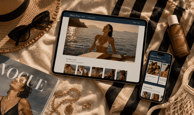 Coastal style guides for swimwear, beach & sun